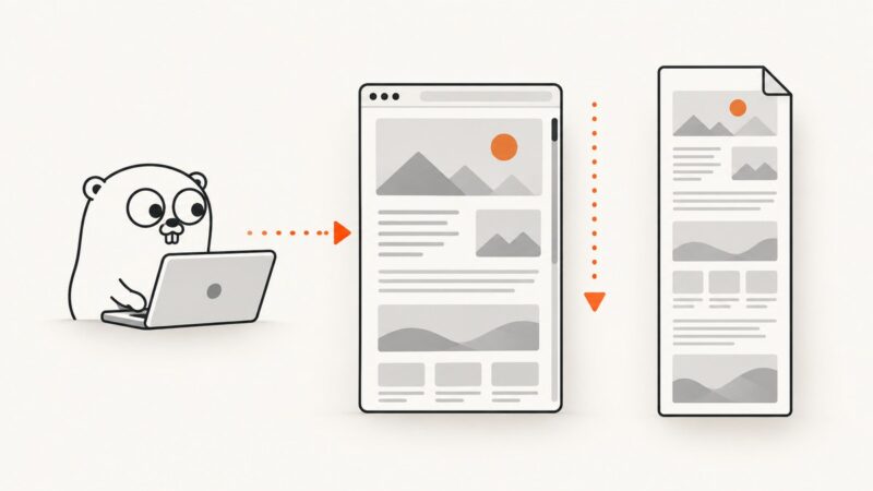 How to Take Full-Page Screenshots in Go
