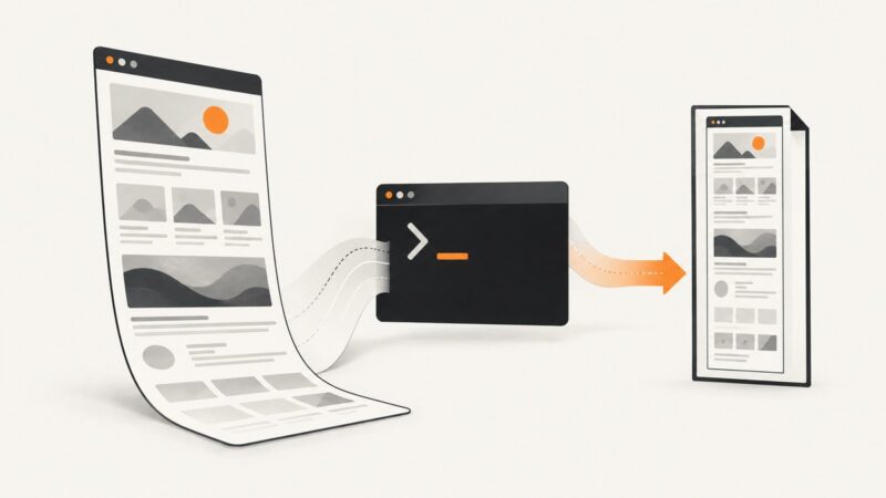 How to Take Full-Page Screenshots with wkhtmltoimage