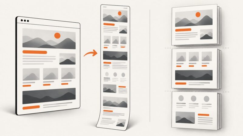 How to Take Full-Page Screenshots with wkhtmltopdf