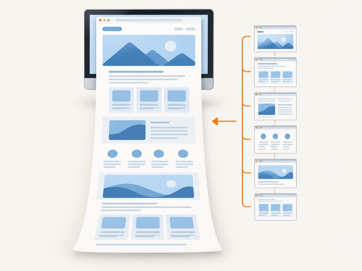A full-page capture stitches content below the visible browser viewport into one image.