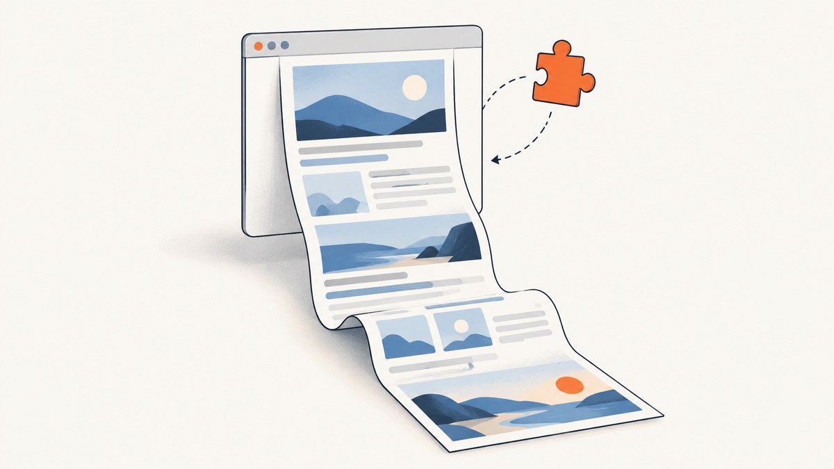 How to Take a Full-Page Website Screenshot with a Browser Extension
