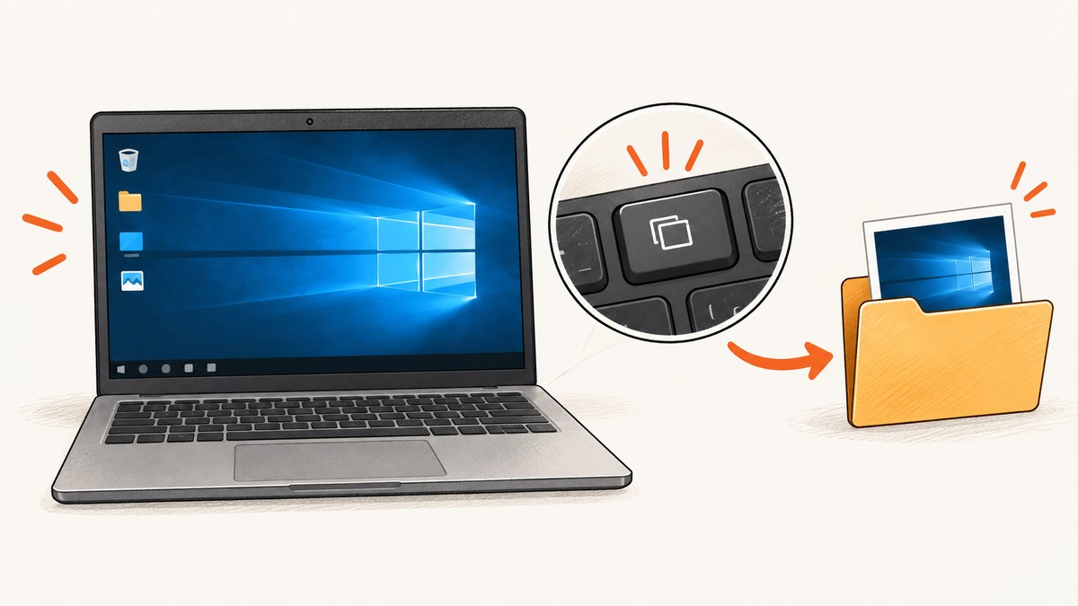 How to Take a Full-Screen Screenshot in Windows 10