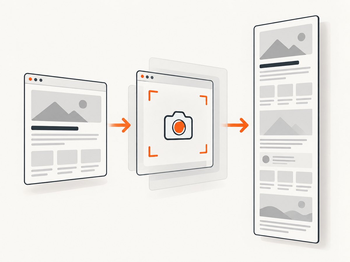 A full-page capture renders content beyond the visible viewport into one image.