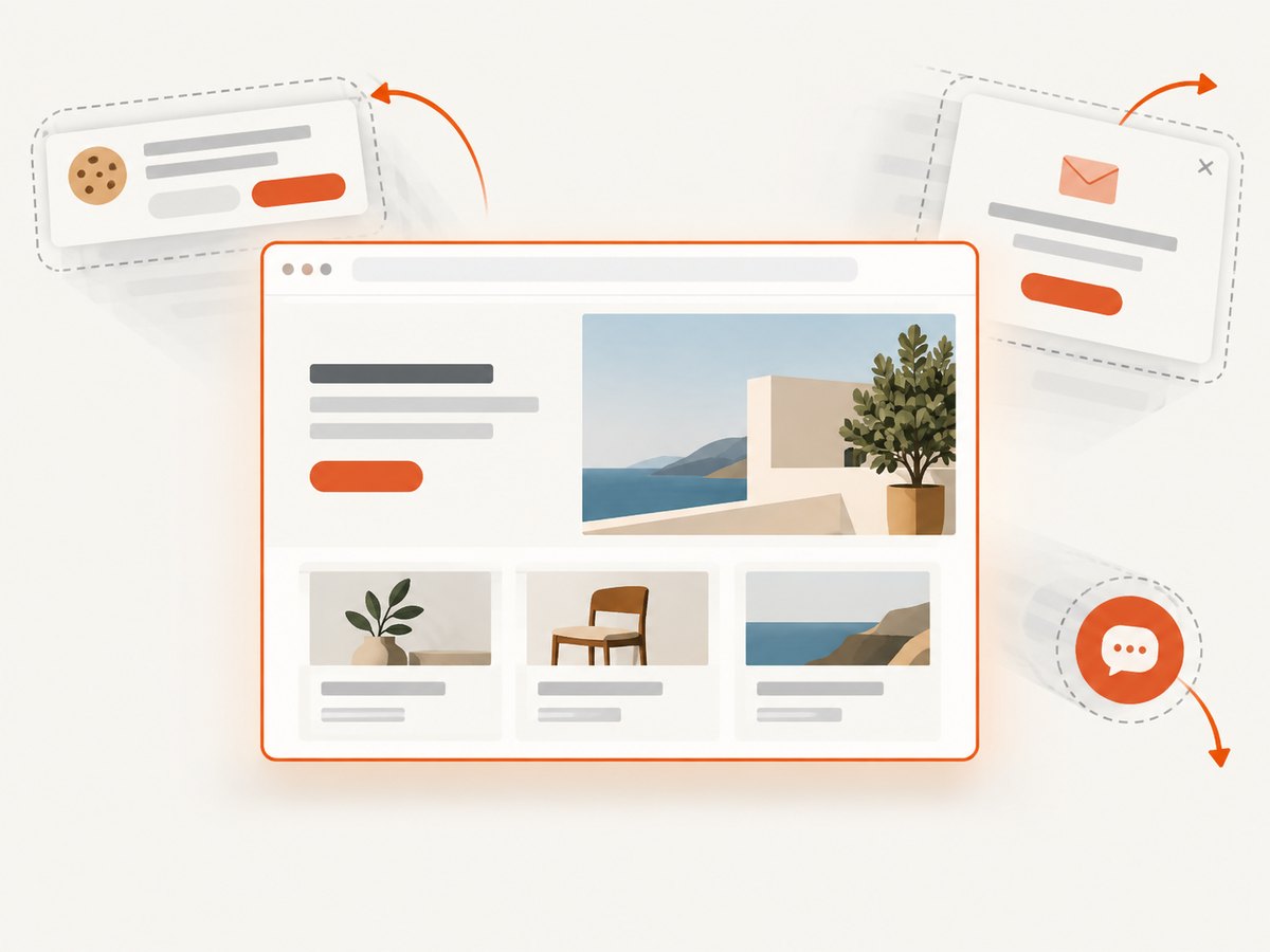 A screenshot capture can remove common overlays before saving the page image.