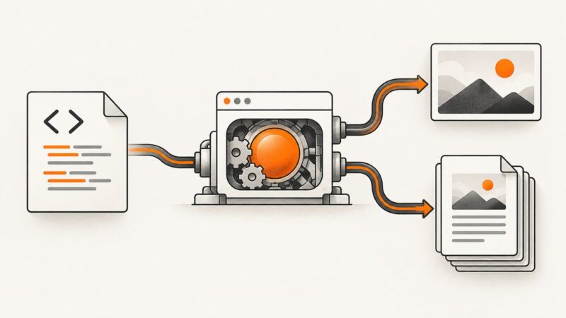 How to Generate Images or PDFs from HTML