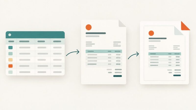 Generate Invoice PDFs From Airtable Records