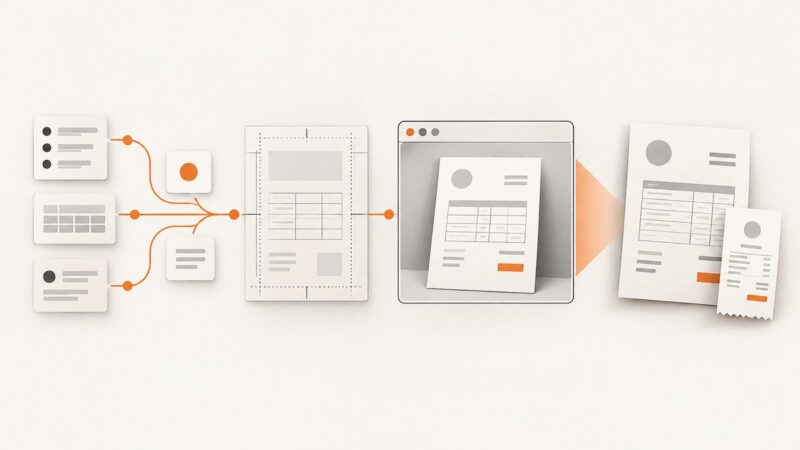 How to Generate Invoices and Receipts from HTML
