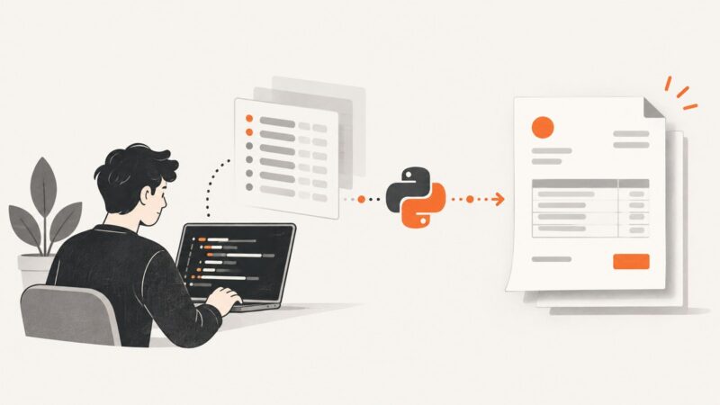 How to Generate PDF Invoices with Python