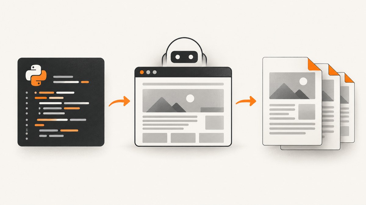 How to Generate PDF Pages with Pyppeteer
