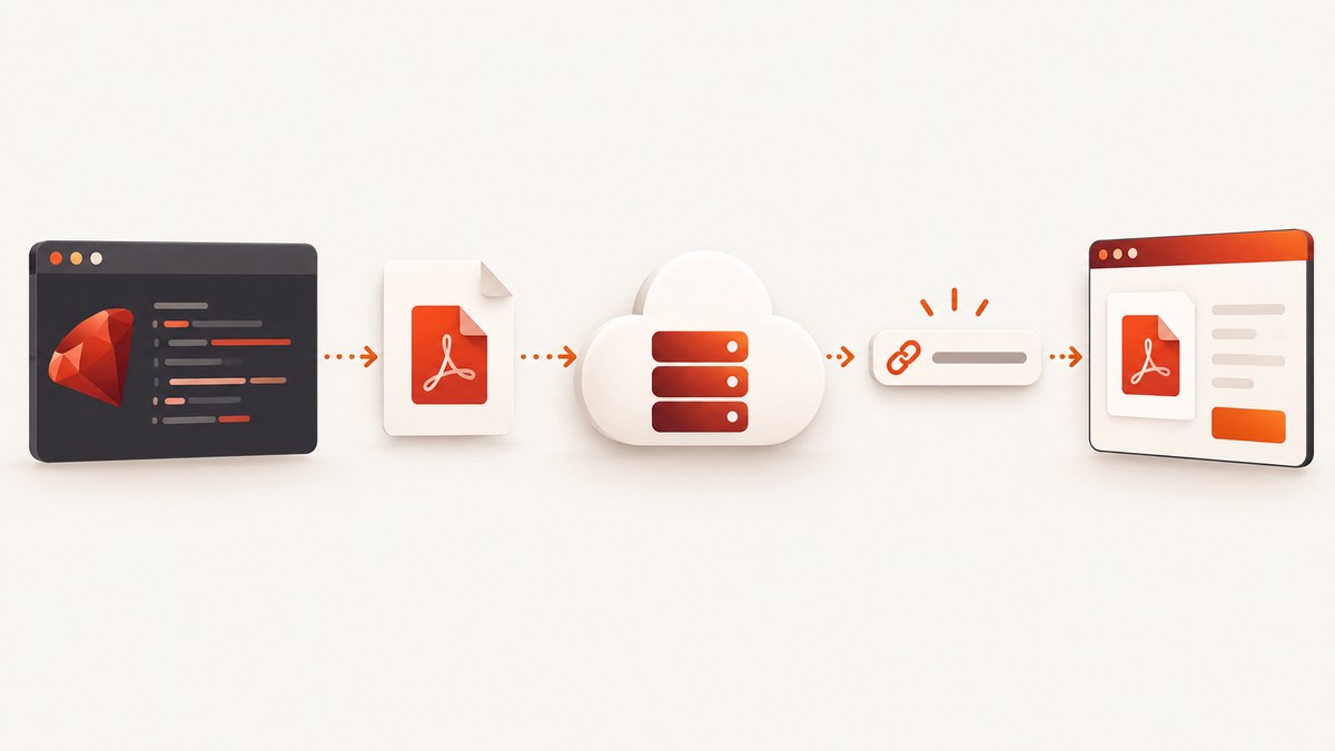 How to Generate a PDF and Return Its URL in Ruby