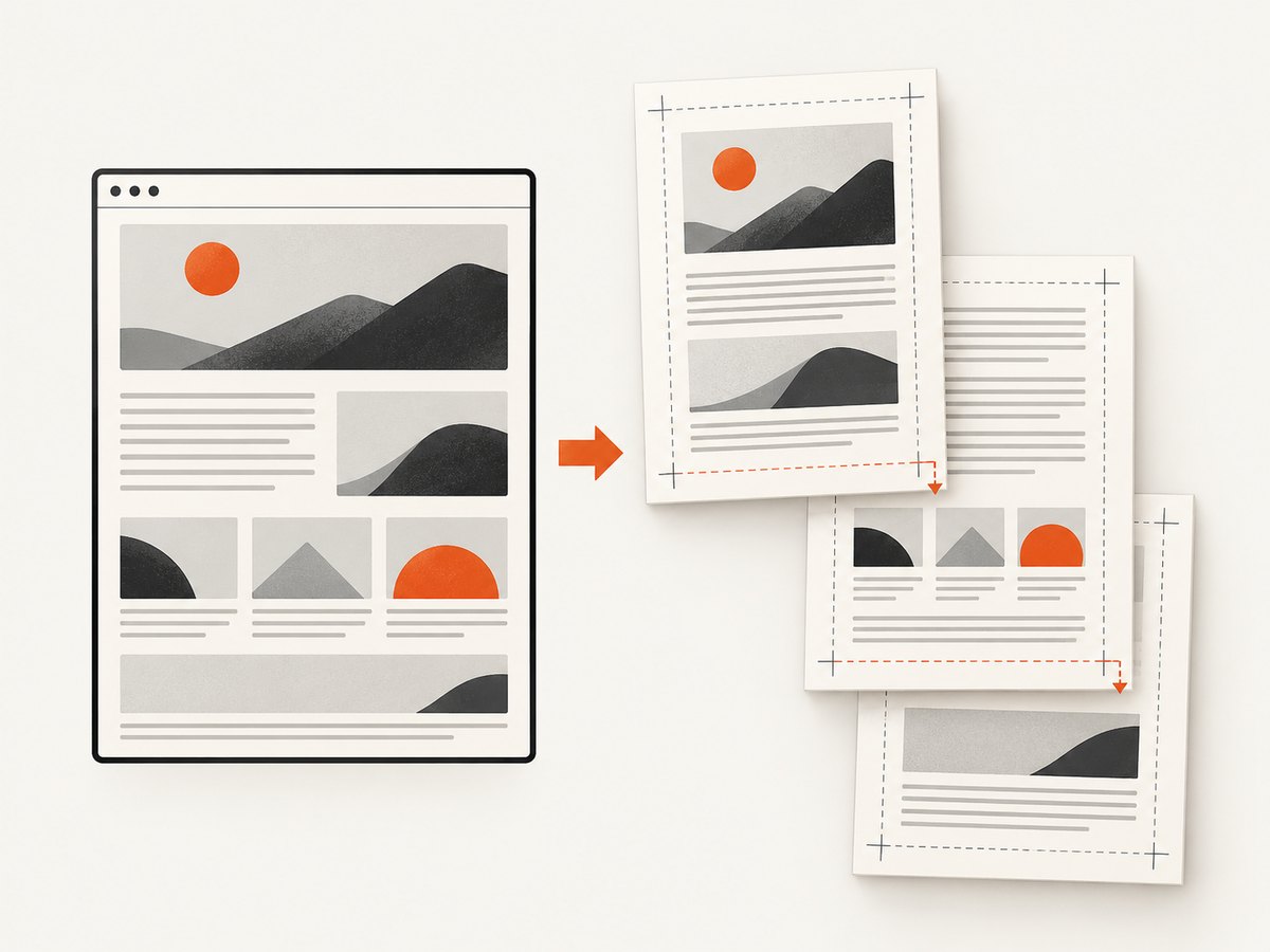 PDF output uses print media styles by default; media emulation and PdfOptions control the rendered pages.