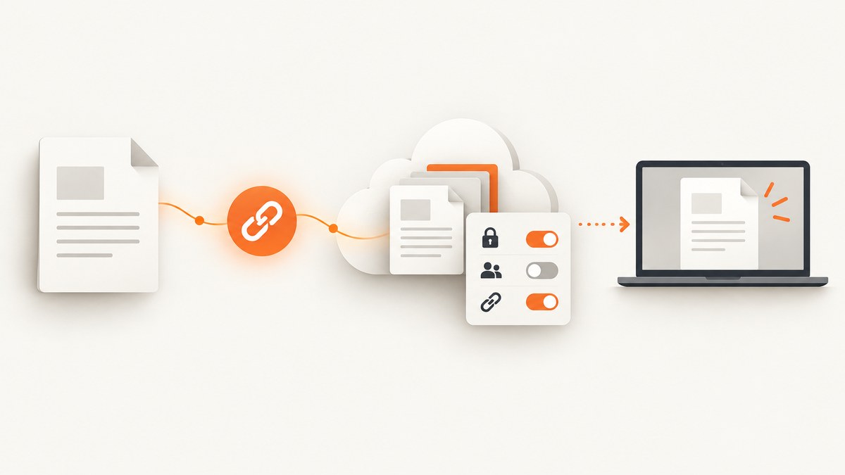 How to Generate a Shareable Link for a PDF