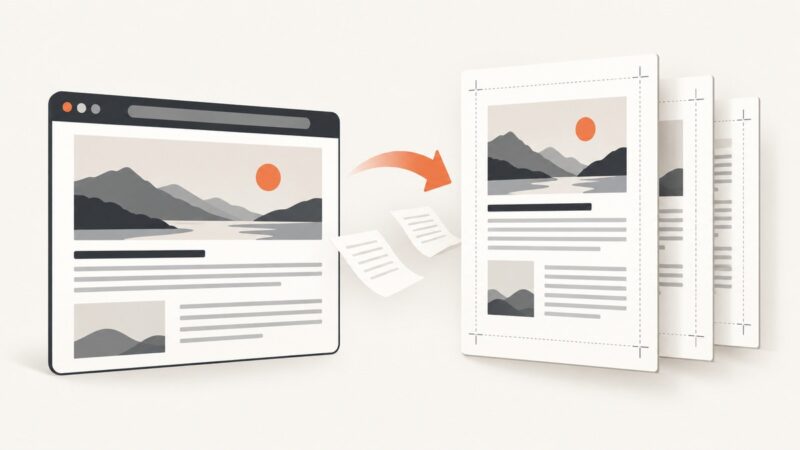 How to Generate PDFs From Web Pages With an API