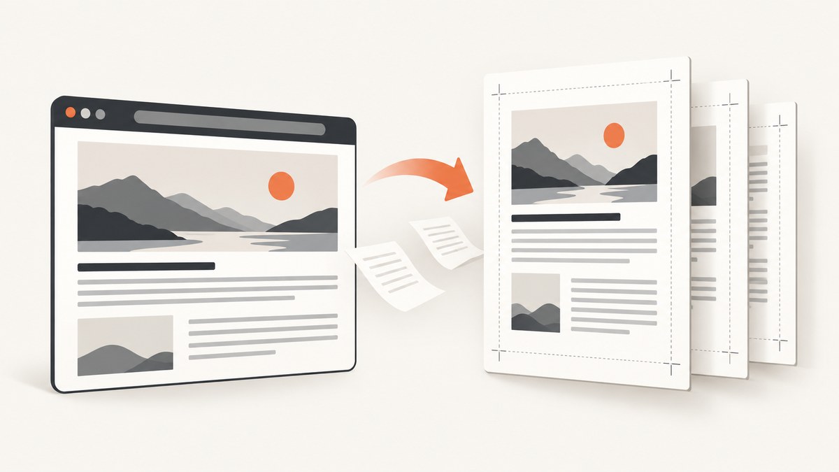 How to Generate PDFs From Web Pages With an API