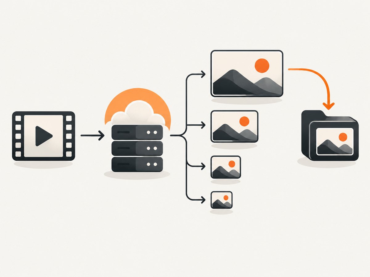 Use a thumbnail URL and size variant that the video metadata actually returns.