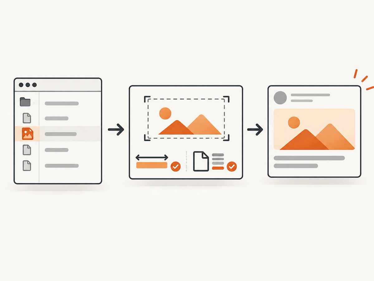 Prepare a 2:1 image, validate its format and size, then add it in the repository's Social preview settings.