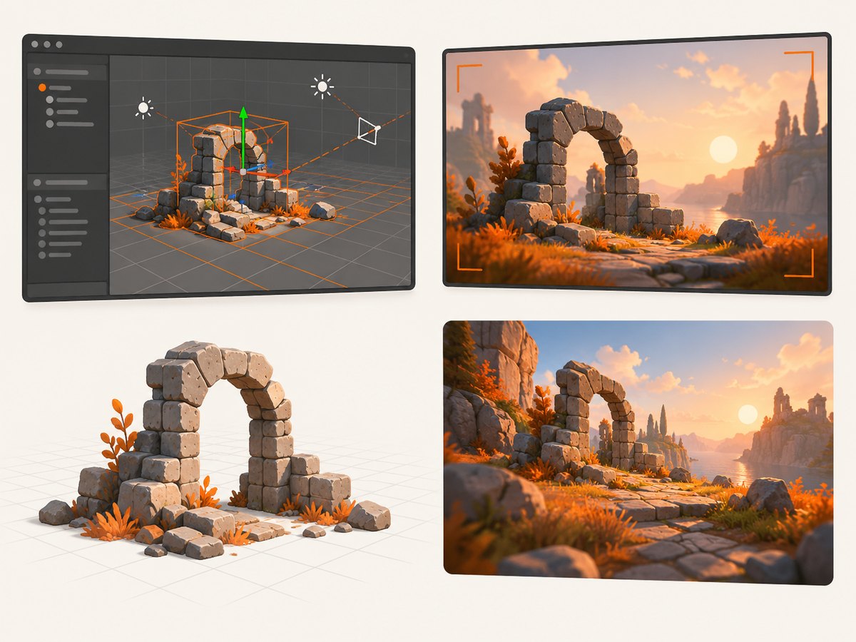 Choose the capture target first: editor viewport, camera render, isolated node, or a live game frame.