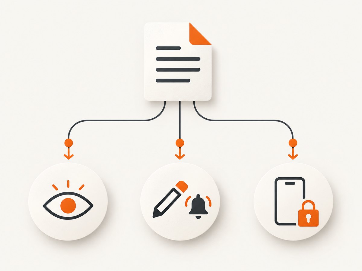 A file view or edit record is a different event from a screenshot made on your device.