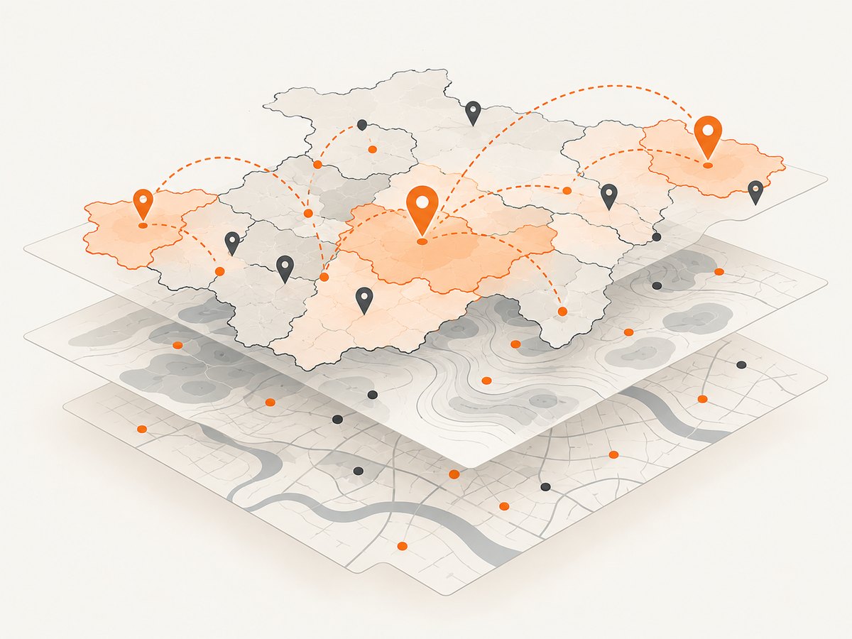 Compare representative addresses and POIs across the geographies your application serves.