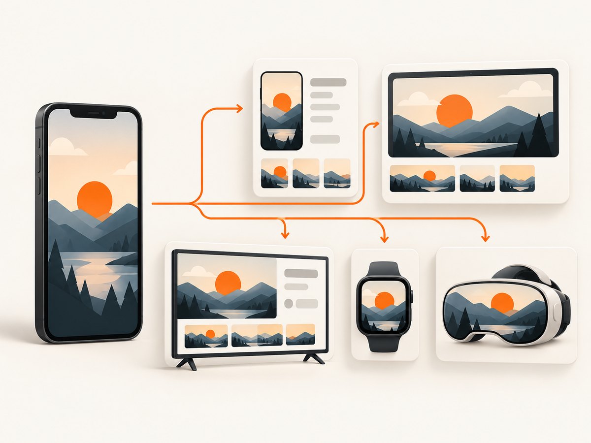 Capture once per supported form factor, then compose and validate each listing asset.