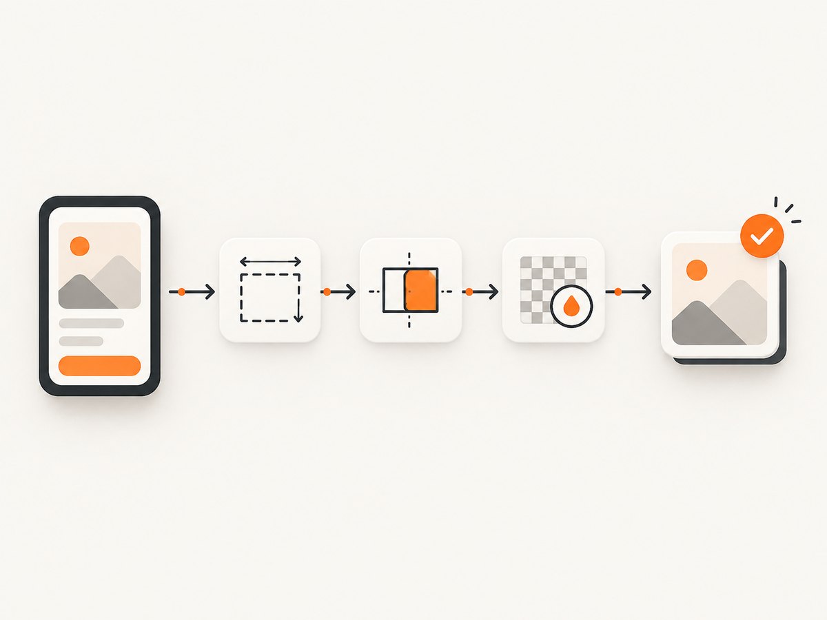 Validate pixels, aspect ratio and transparency before uploading to Play Console.