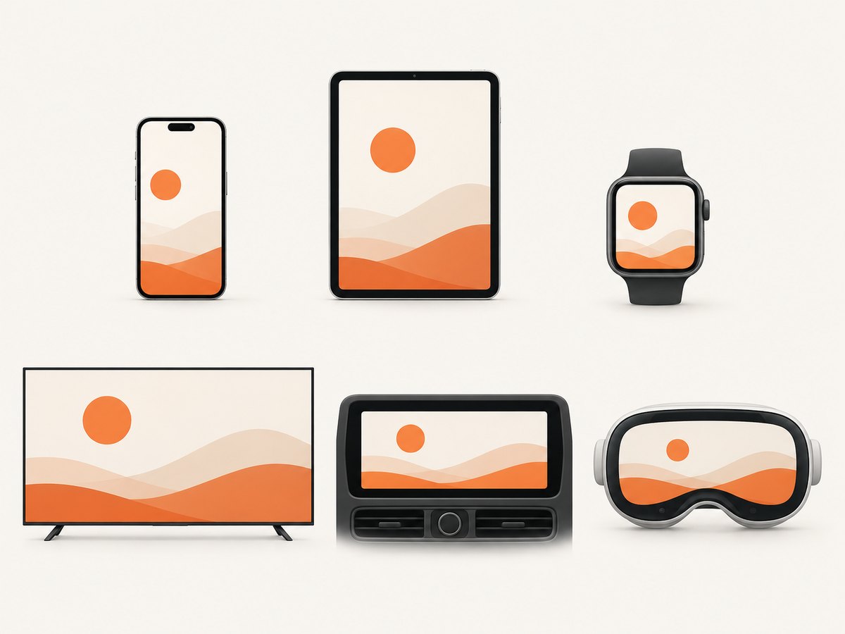 Each Google Play device category has its own screenshot canvas and rules.