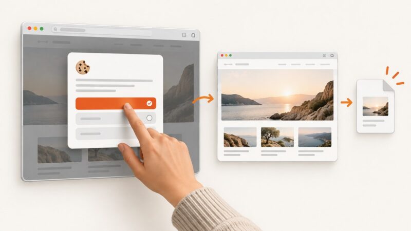 How to Handle Cookie Consent Pop-Ups in Website Screenshots