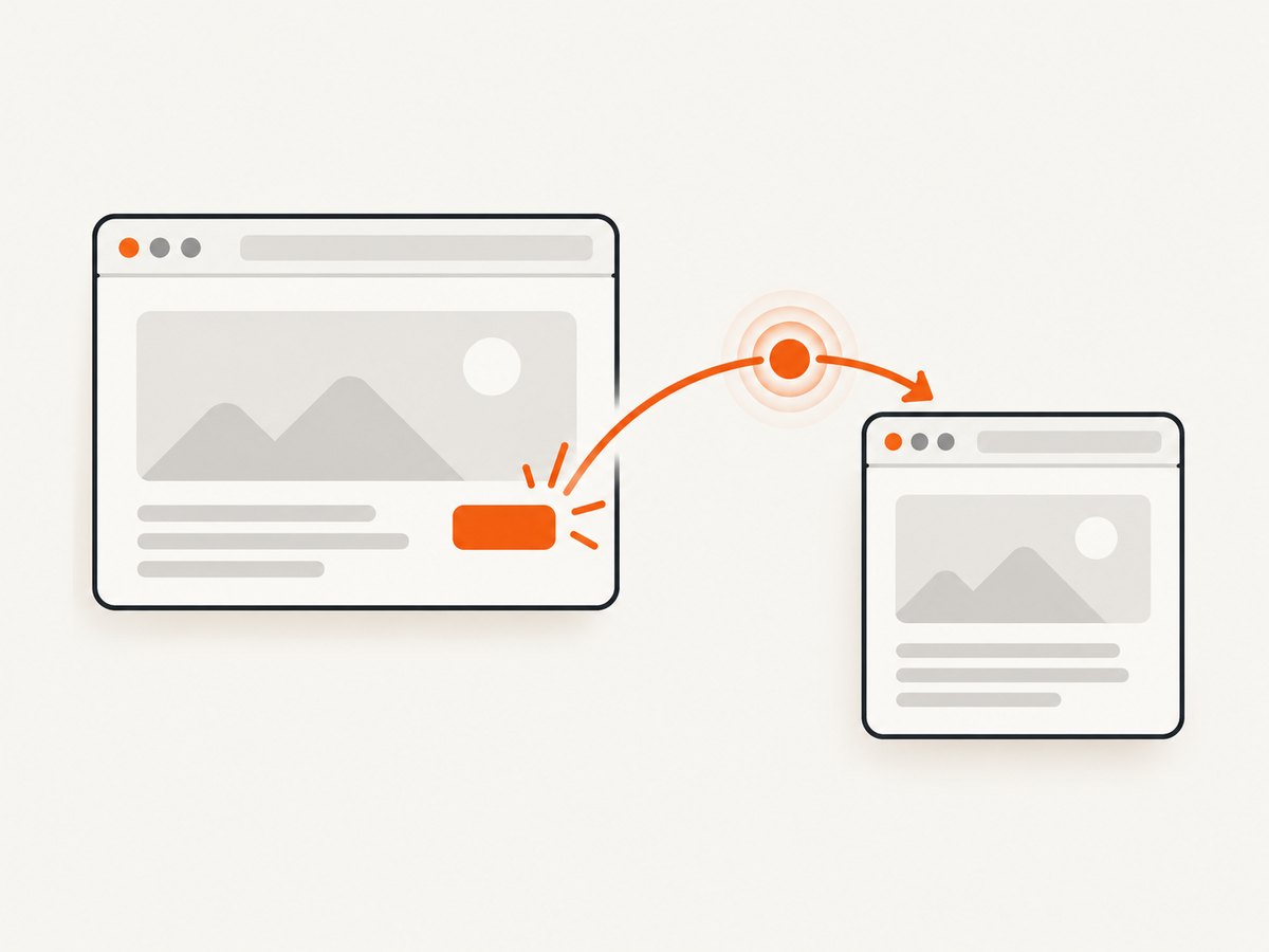 A popup becomes a new browser target that your Pyppeteer code must detect and convert into a Page.