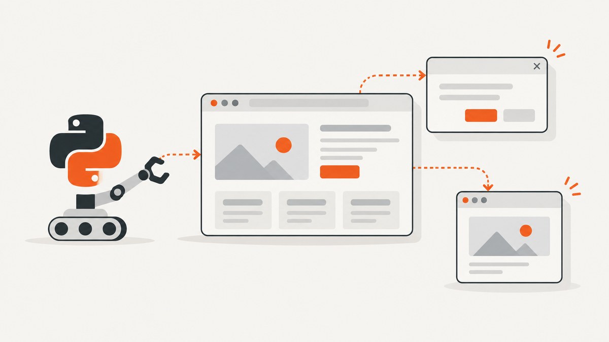 How to Handle Popups and Prompted Windows in Pyppeteer