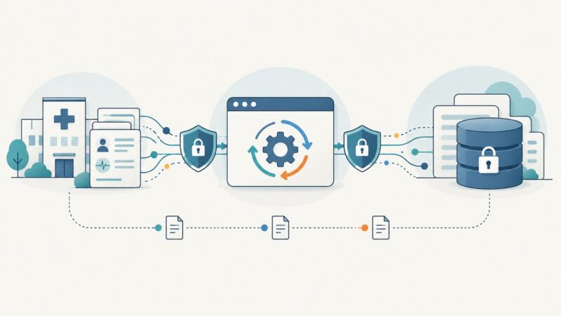 Healthcare Workflow Automation With HIPAA-Ready Web Scraping