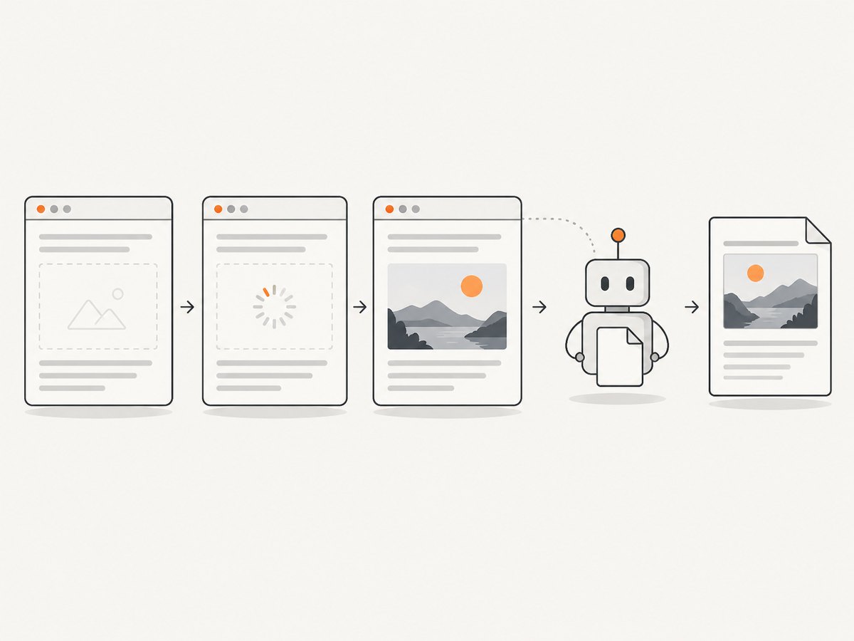 Correct URL resolution cannot replace the wait needed for lazy or asynchronous content.