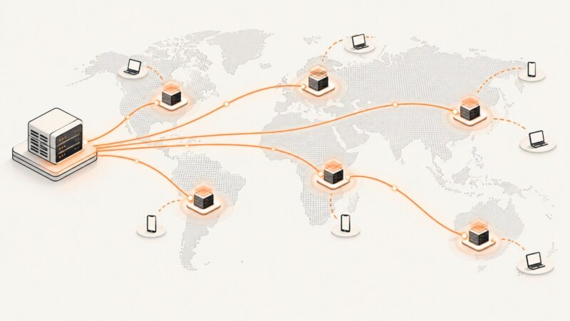 How a CDN Delivers Application Content Faster