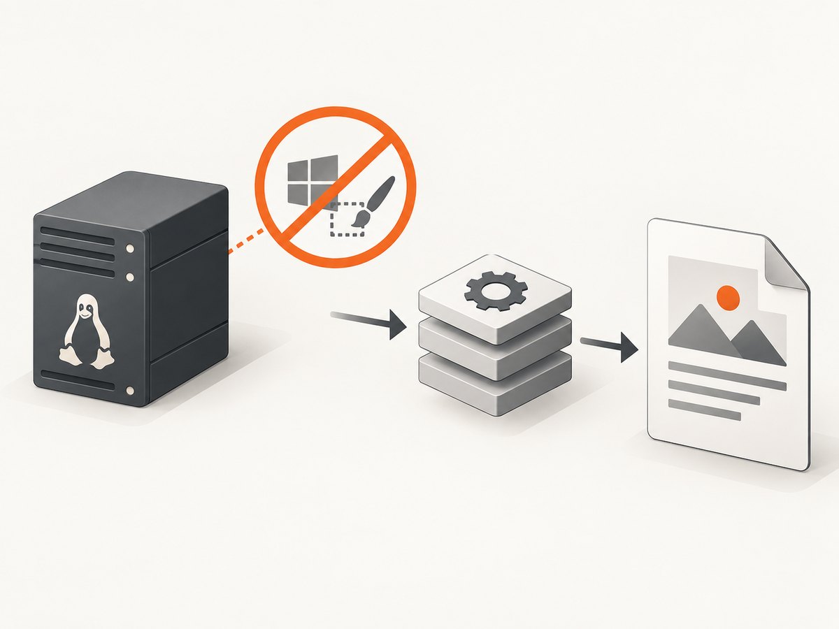 Platform-compatible rendering dependencies prevent System.Drawing warnings and failures.