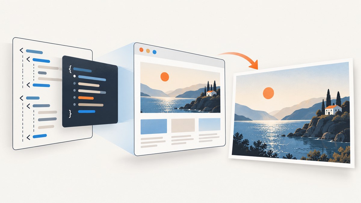 HTML to JPG Conversion Software: Options and Workflows