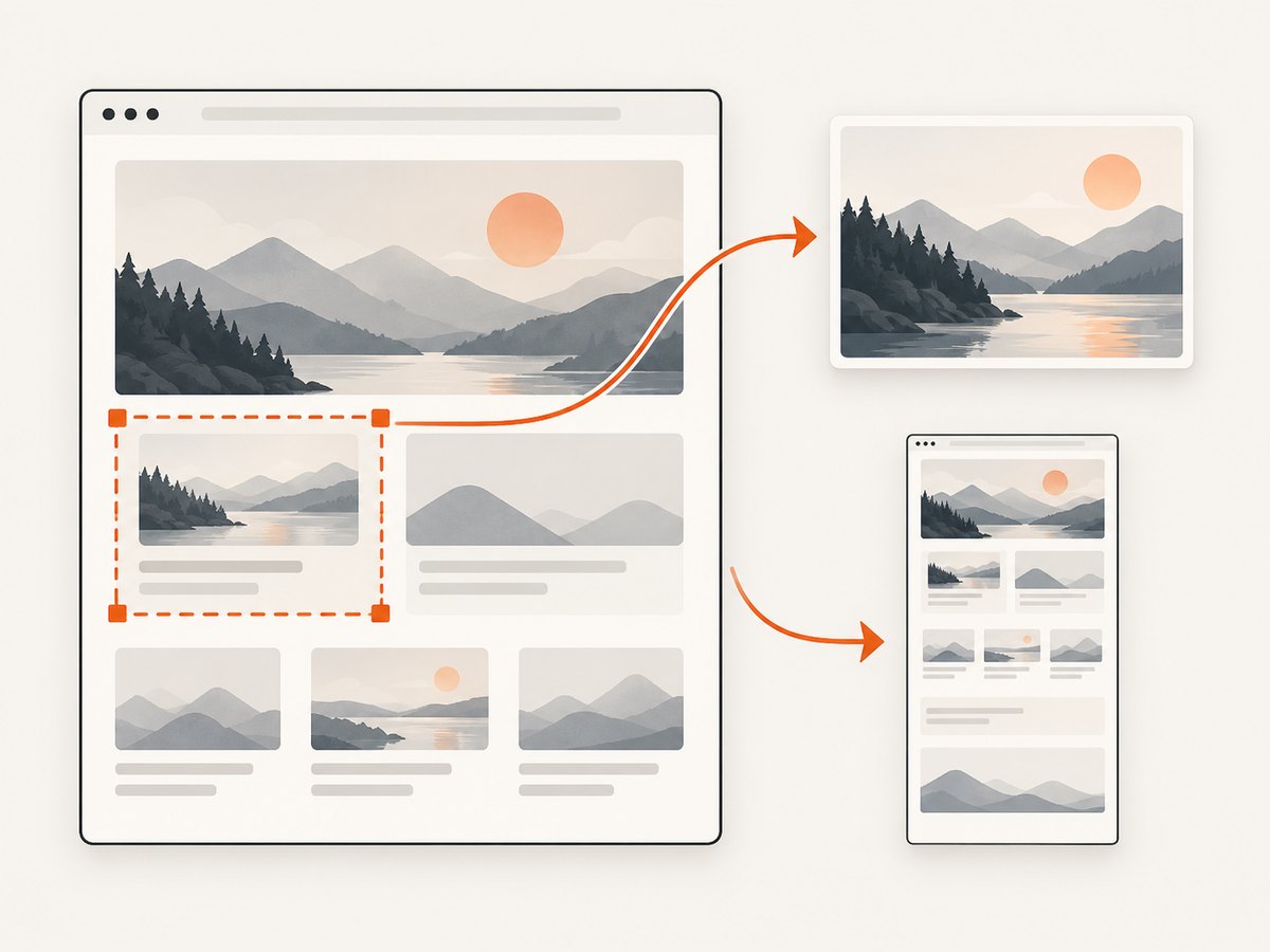 Browser automation can capture a rendered page, a selected element, or a defined region, depending on the API.
