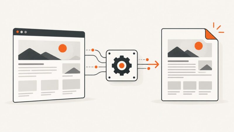 HTML and URL to PDF Generation API