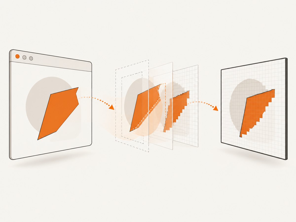 html2canvas rebuilds the DOM into a canvas instead of copying browser pixels.
