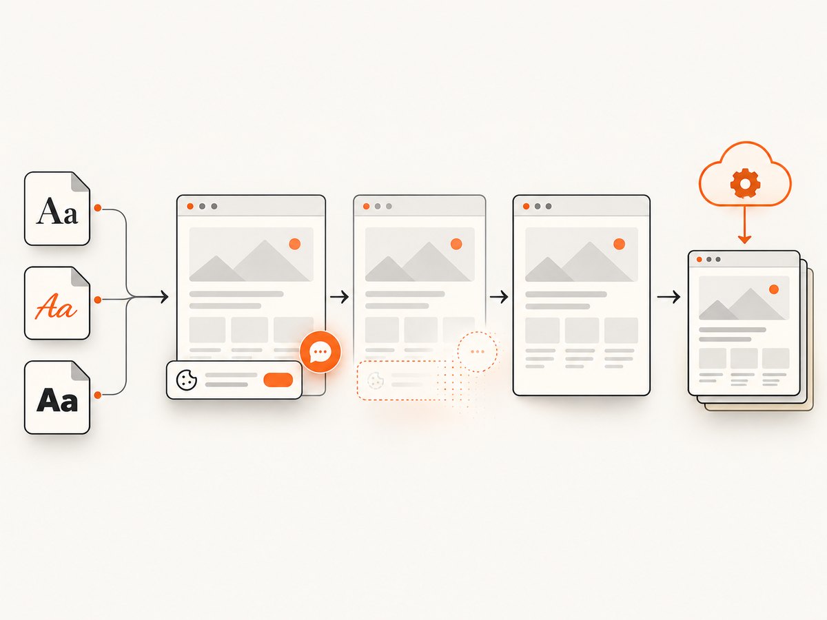 A managed screenshot service can handle page preparation before returning the image.