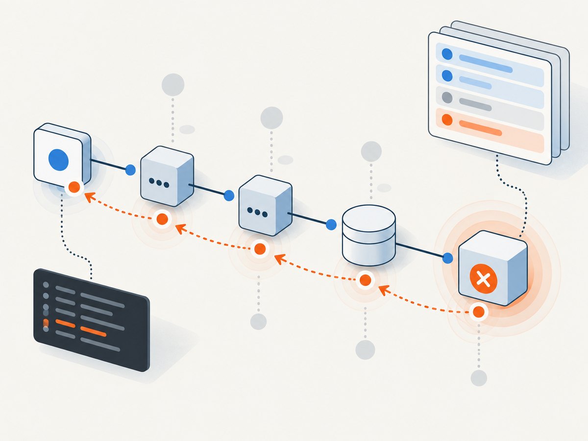 Diagnosing 424 means following the dependency chain back to its first failure.