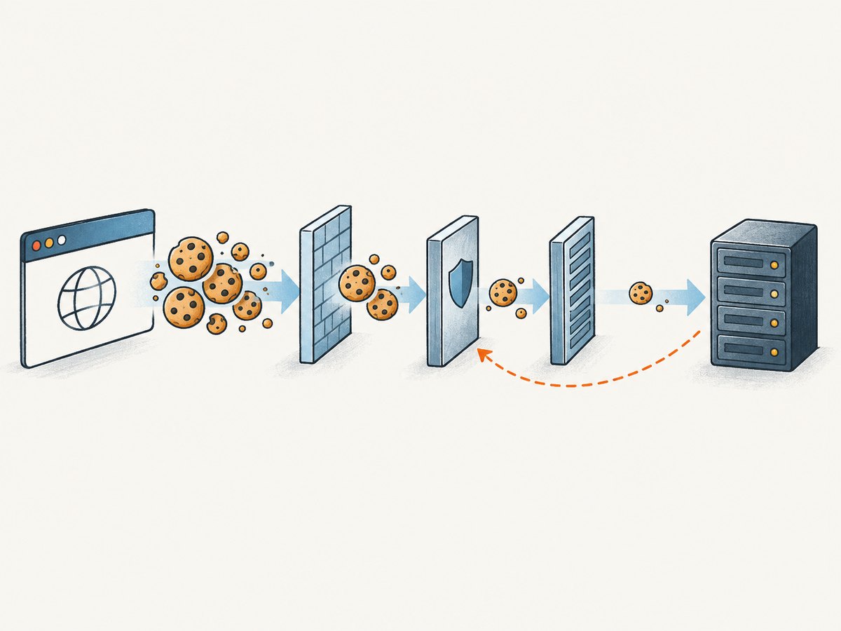When cookies cause the problem, reducing stale or oversized cookie data can let the request succeed.