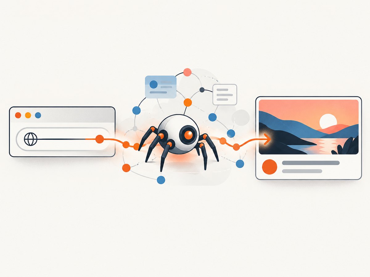A social preview is fetched from page metadata and an accessible image URL.