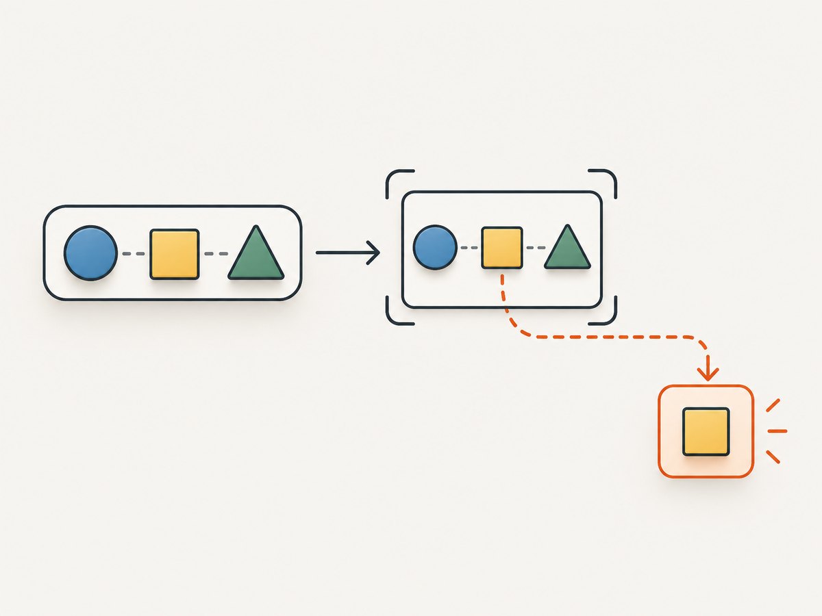 Sequence patterns can check a command’s shape and bind its parts for use in the matching branch.