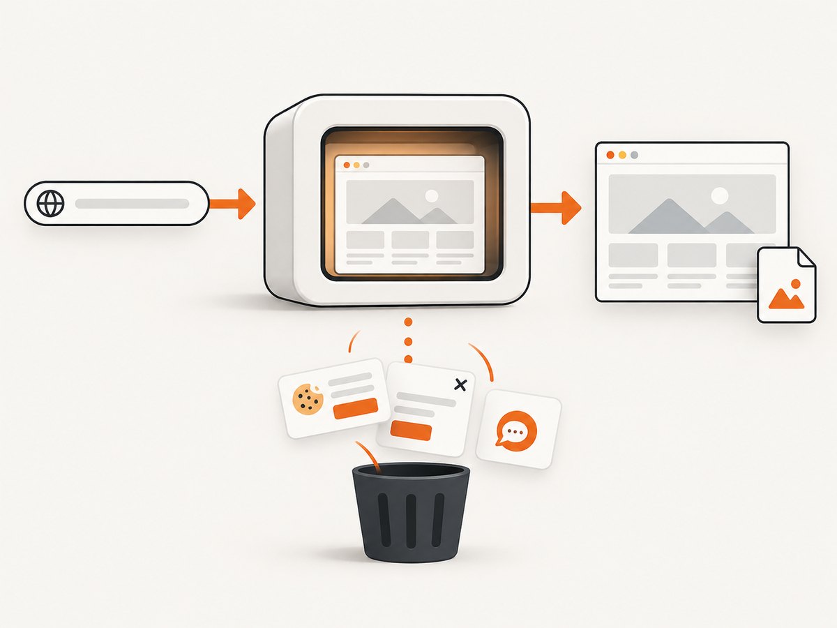 A server capture pipeline can handle page cleanup and return an image without browser setup.