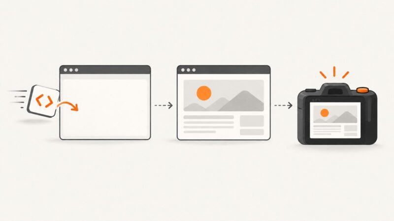 How to Inject JavaScript Before Capturing a Webpage