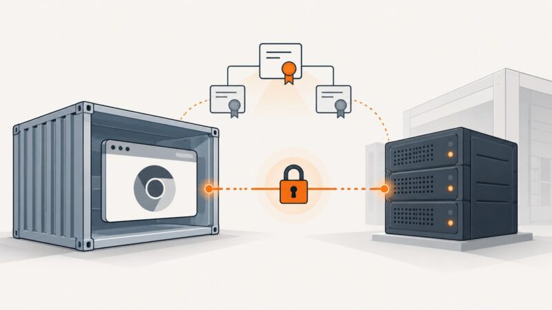How to Install a Certificate for Headless Chrome in a Selenium Docker Image