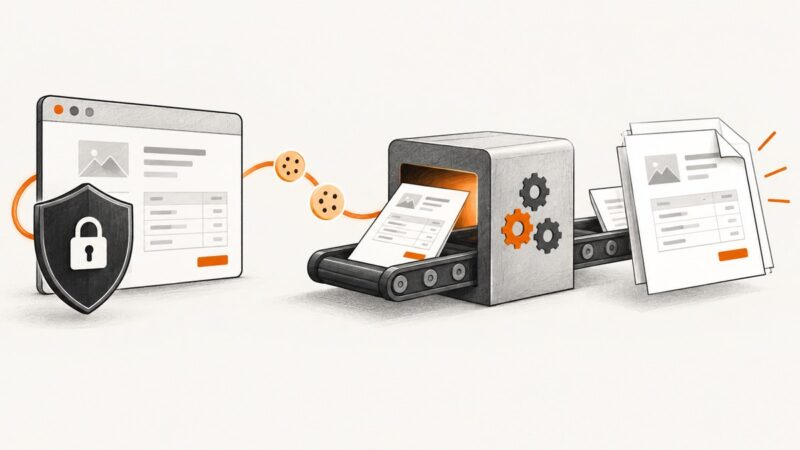 How to Generate Invoice PDFs from Authenticated URLs