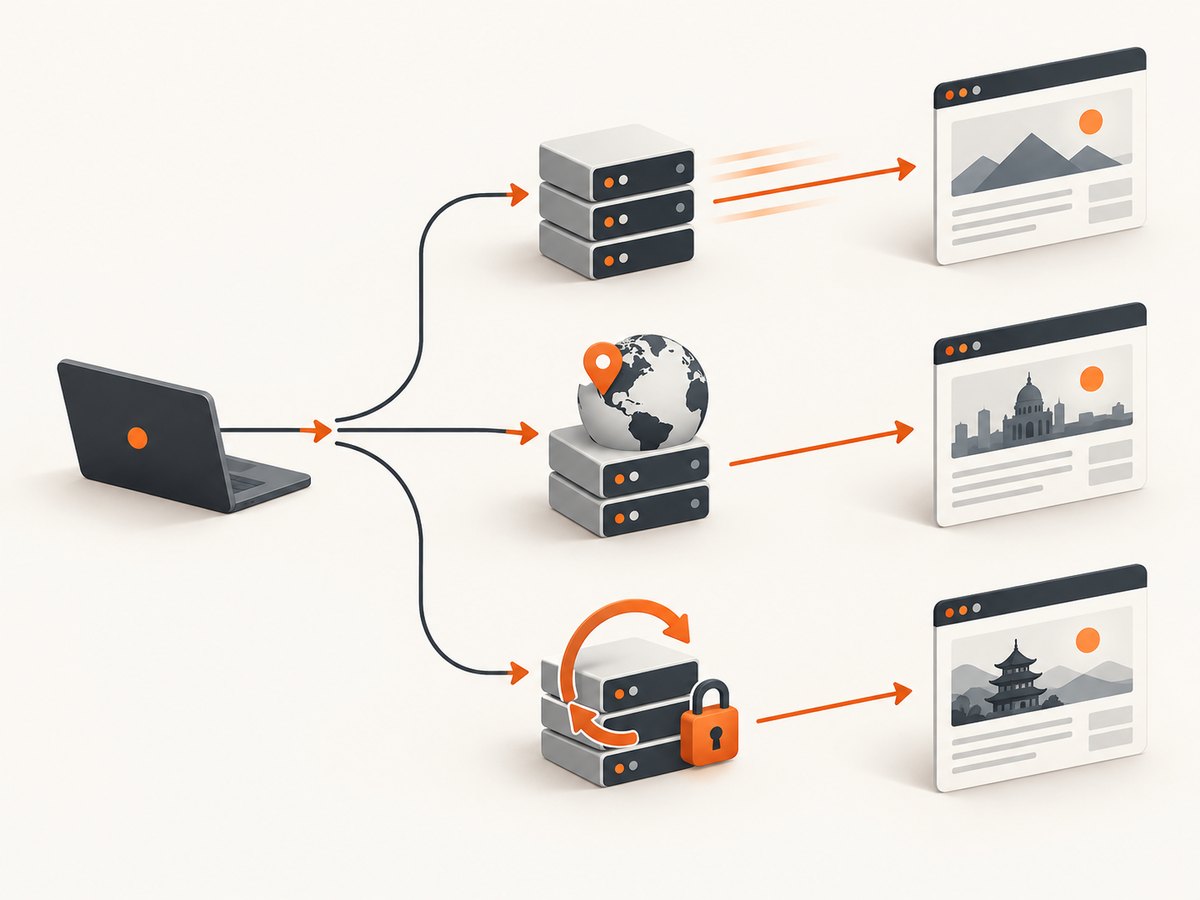 Choose proxy type and session behavior to match the target and request pattern.