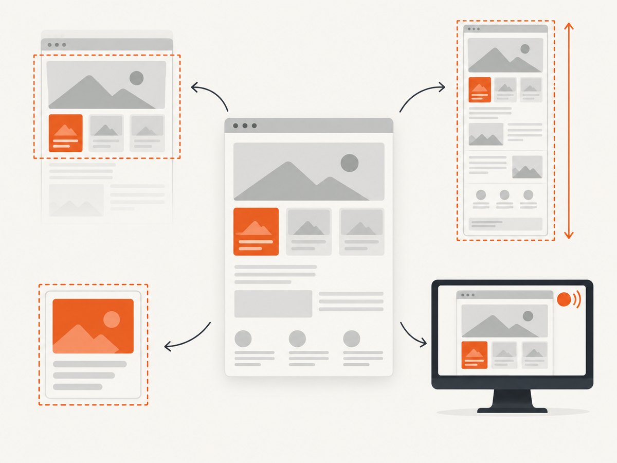 Web capture can target the viewport, the complete document, one element, or a live display surface.