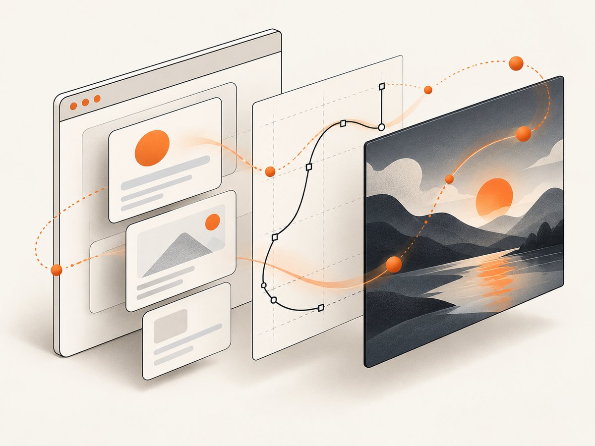 Different animation tools fit different rendering targets and control needs.