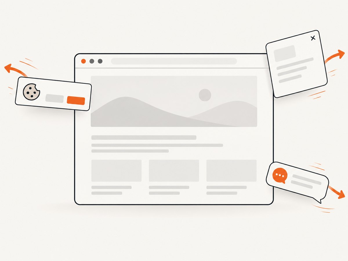 A clean capture flow removes overlays before rendering the full page.